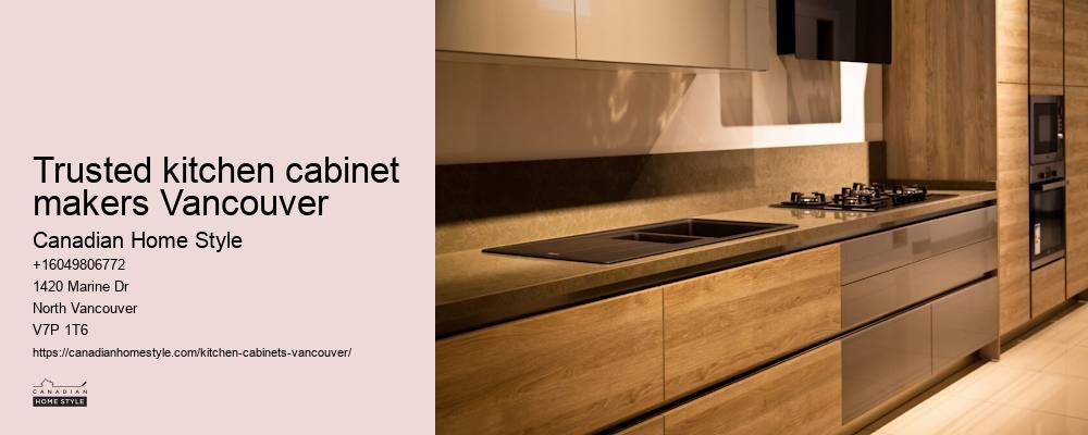 Vancouver high-quality kitchen cabinets