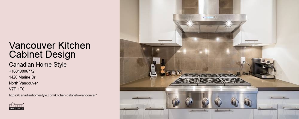 Vancouver modern kitchen cabinet solutions