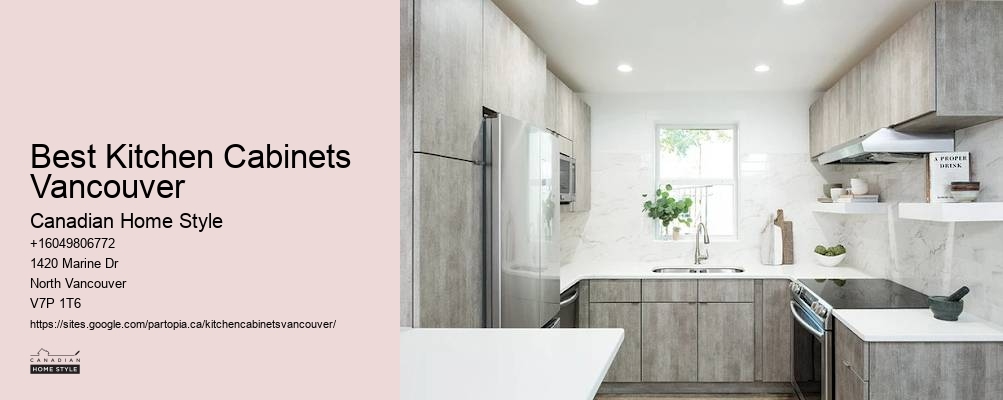 Shaker style kitchen cabinets Vancouver