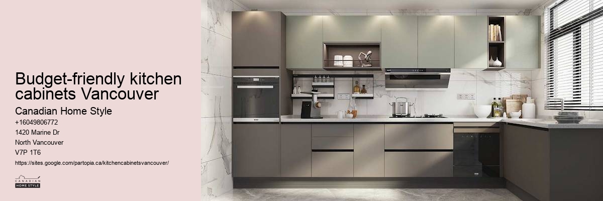 Vancouver contemporary kitchen cabinet designs