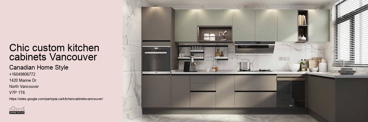 Premium-quality kitchen cabinets Vancouver