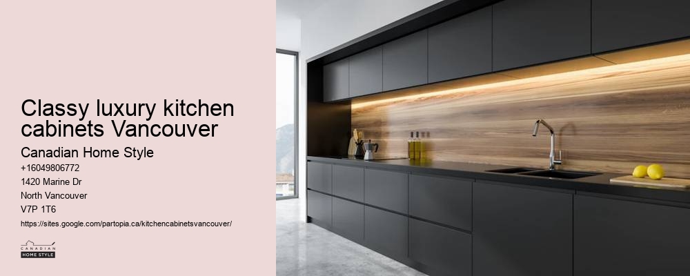 Timeless kitchen cabinets Vancouver