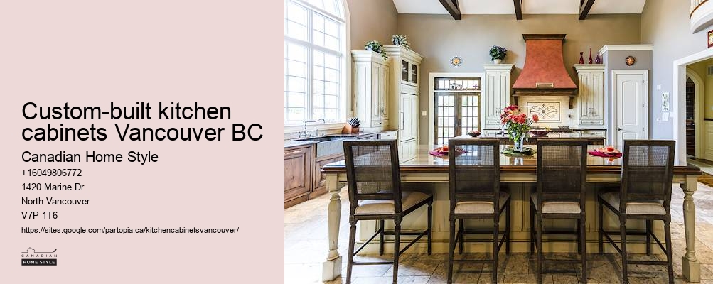 Retro luxury kitchen cabinets Vancouver