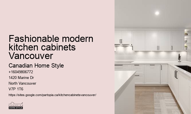Vancouver Kitchen Cabinet Design