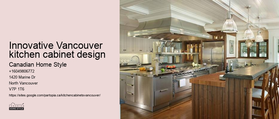 Minimalist modern kitchen cabinets Vancouver
