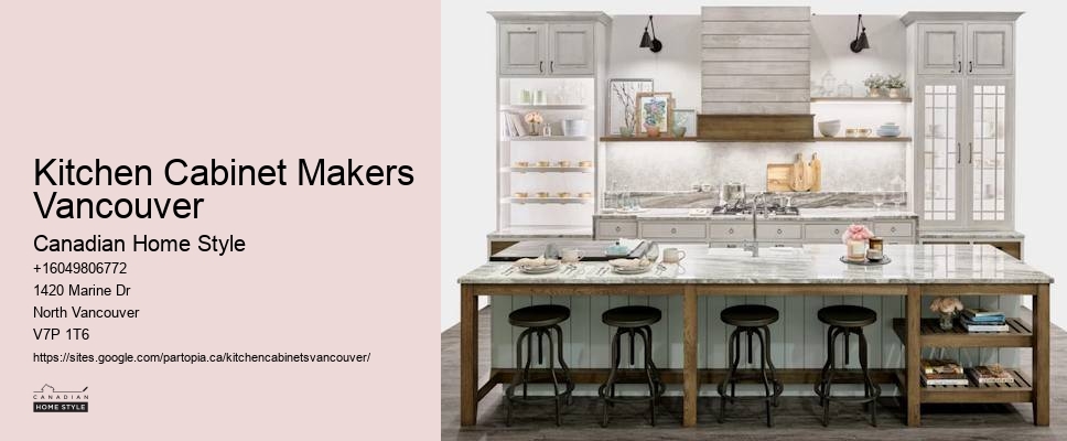 Rustic kitchen cabinets Vancouver