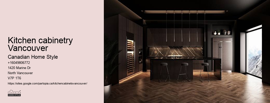 Eco-conscious Vancouver kitchen cabinet design