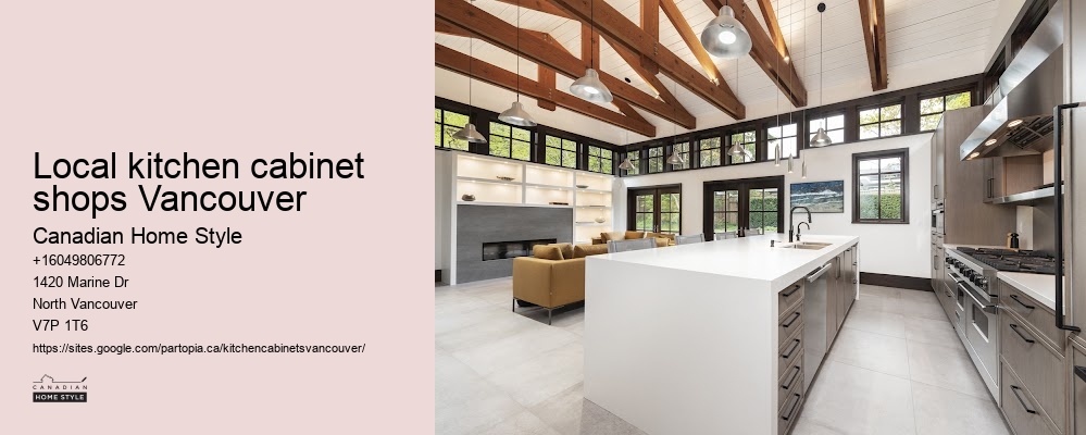 Local kitchen cabinet shops Vancouver