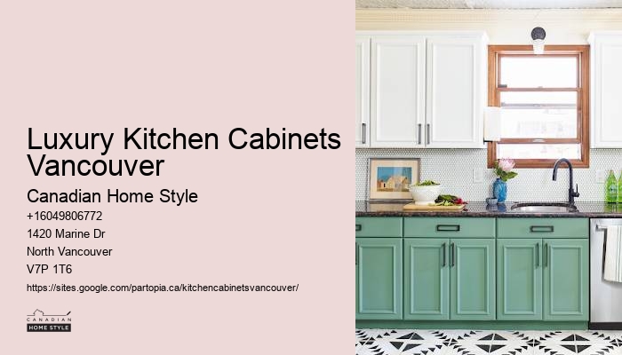 Minimalist custom kitchen cabinets Vancouver