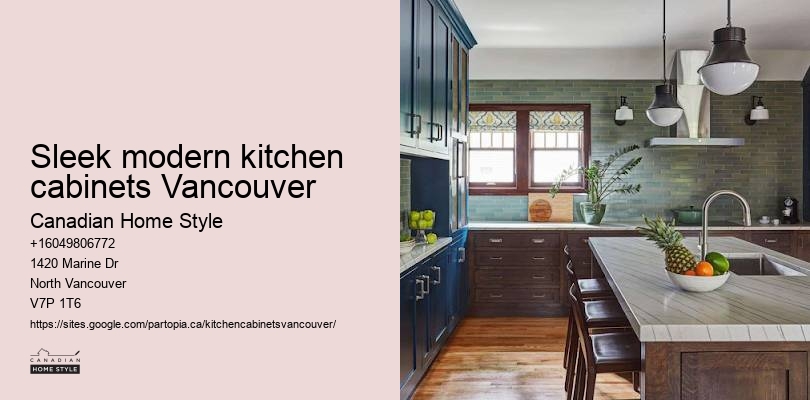 Affordable sustainable kitchen cabinets Vancouver