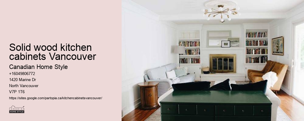 Affordable chic kitchen cabinets Vancouver