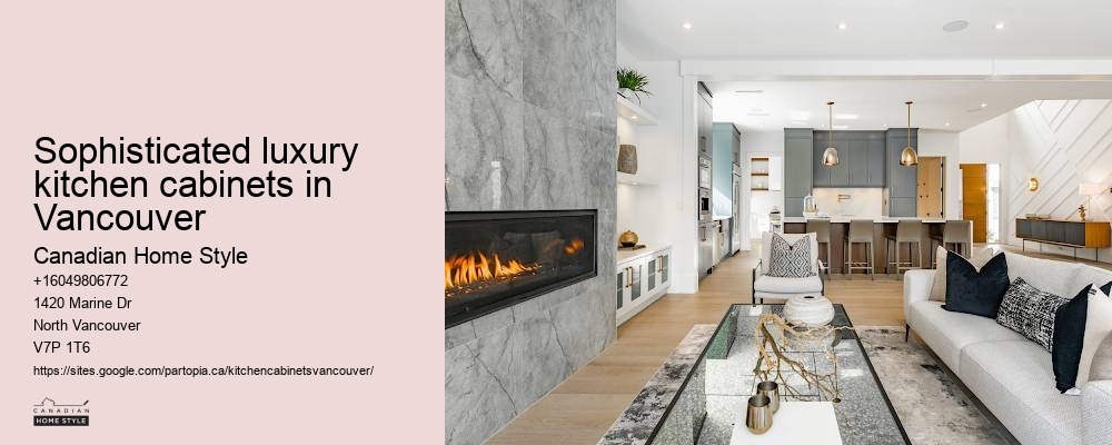 Vancouver modern kitchen cabinet designs