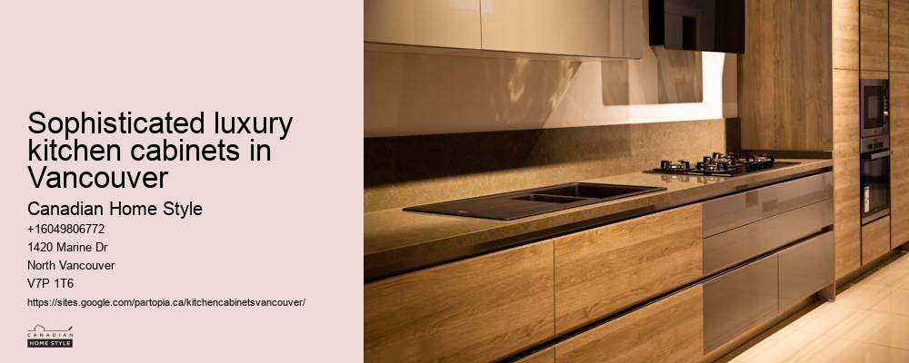 Classic luxury kitchen cabinets Vancouver