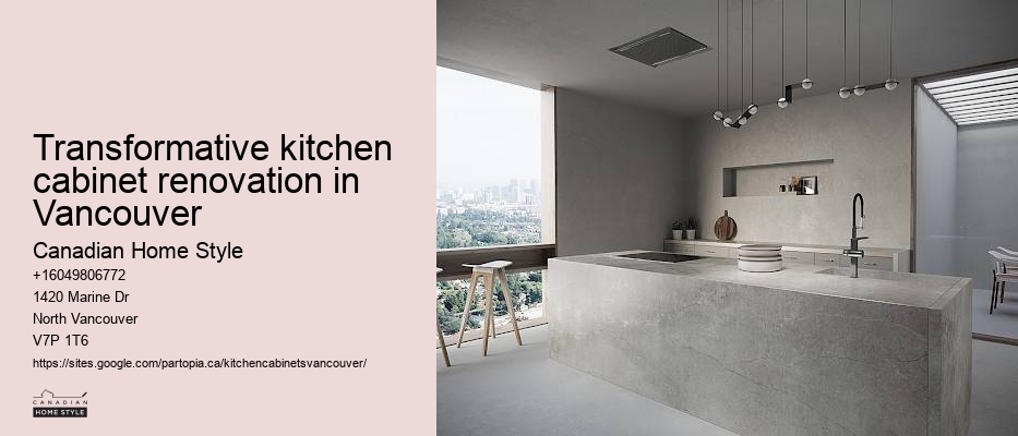 Vancouver kitchen cabinet design consultation