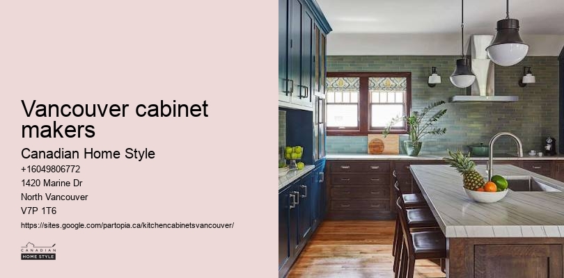 Premium custom kitchen cabinets Vancouver