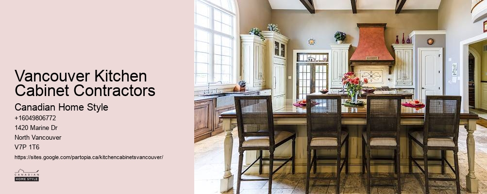 Cozy kitchen cabinets Vancouver