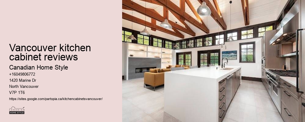 Trendsetting Vancouver kitchen cabinet design