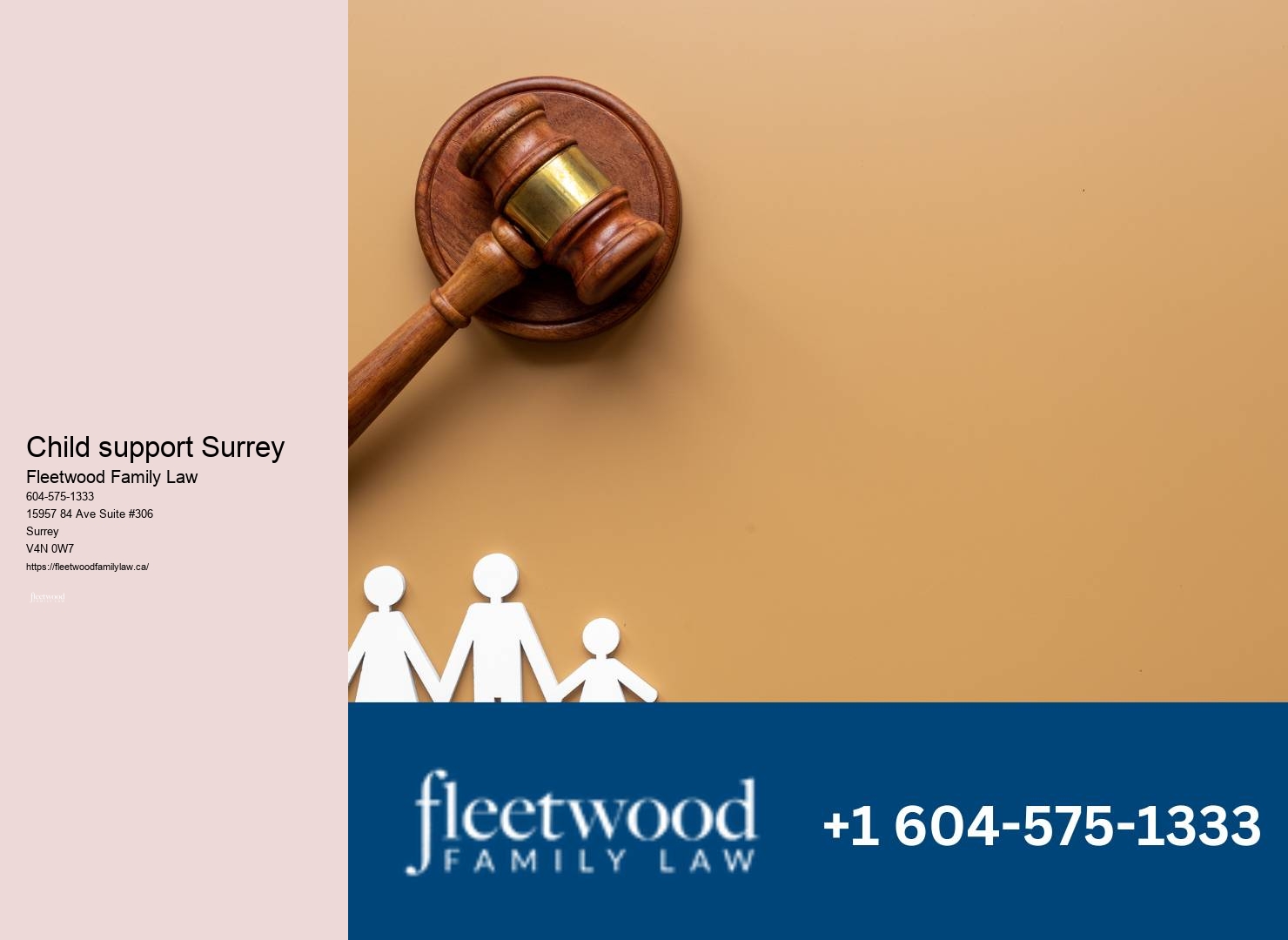 Reputable Surrey Family Law Expertise