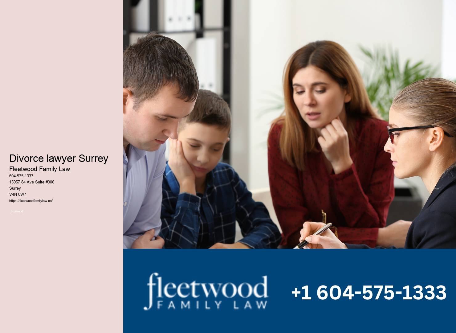 Reliable Family Law Services Surrey