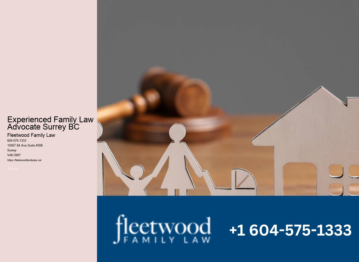 Experienced Family Law Advocate Surrey BC