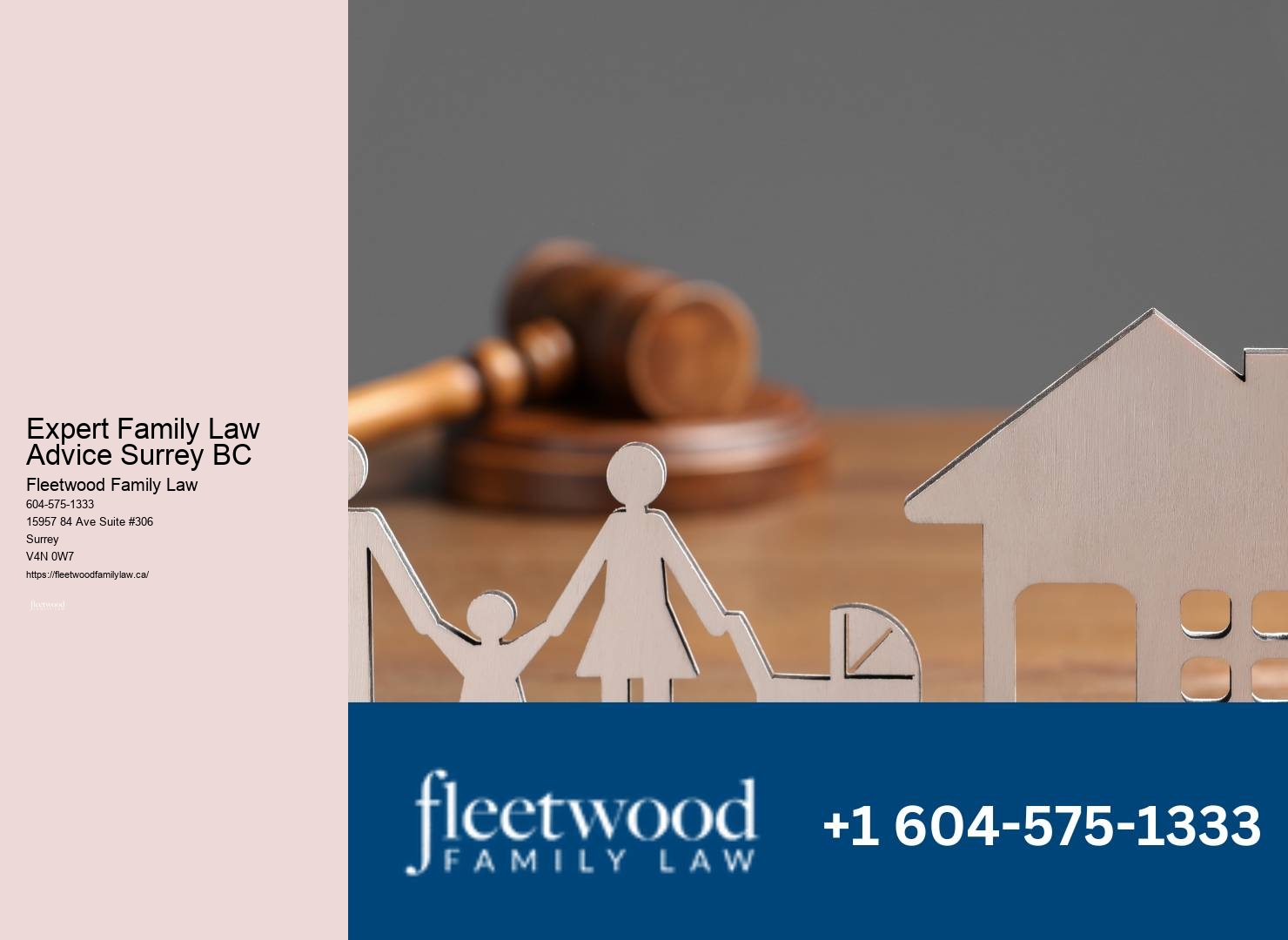 Expert Family Law Advice Surrey BC