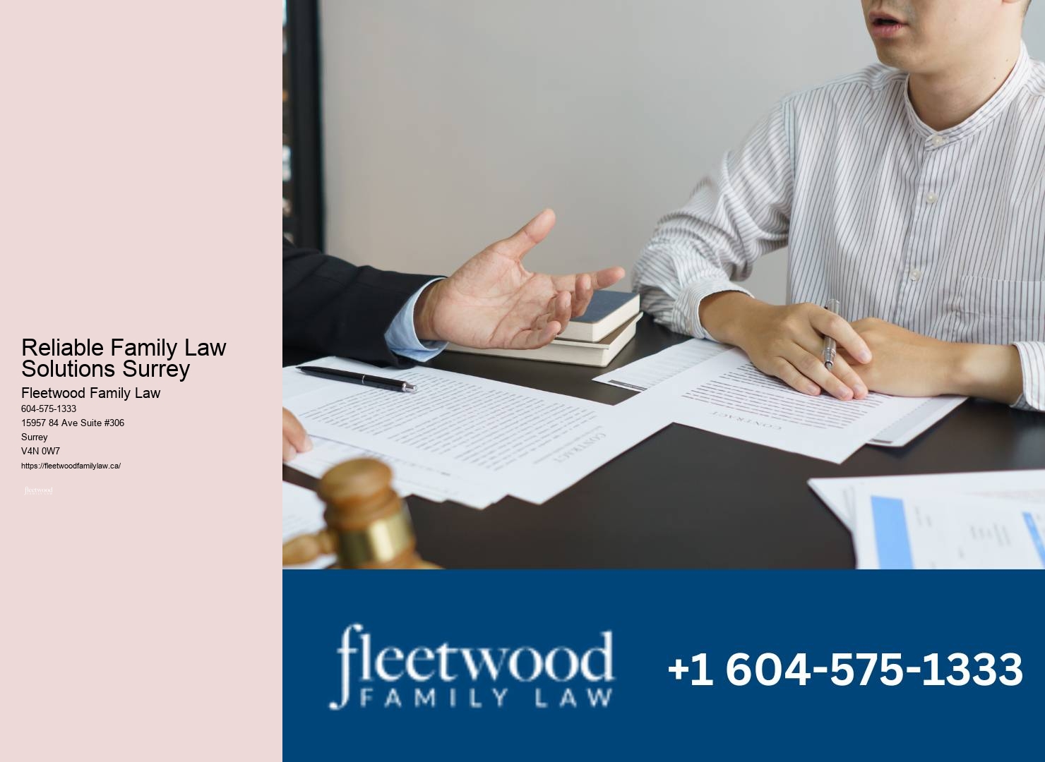 Experienced Surrey Family Law Attorney