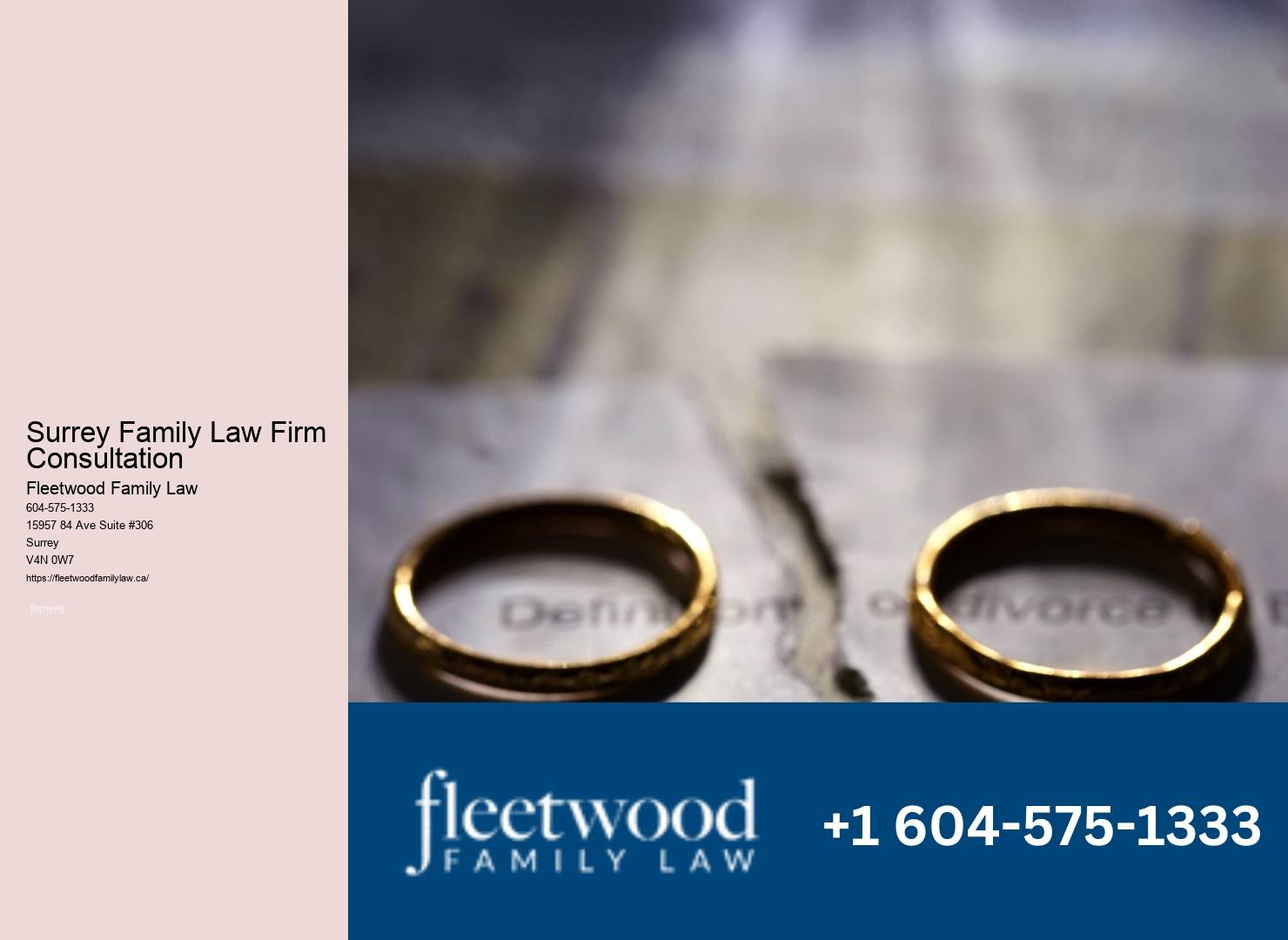 Trusted Family Law Services Surrey