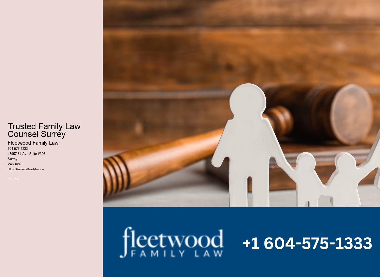 Surrey Family Law Firm Consultation