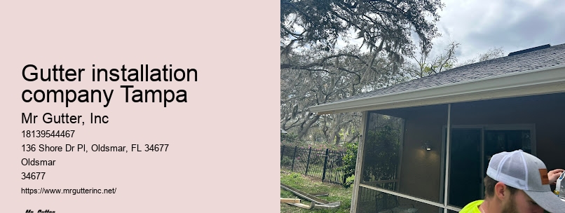 Gutter installation company Tampa gutter installation specials