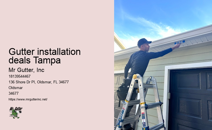 Custom gutter repair Gutter installation deals Tampa
