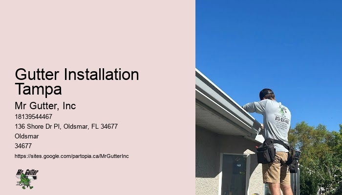 Gutter Installation Tampa gutter installation services