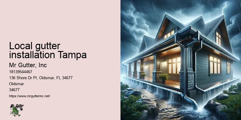 Top gutter installation Local gutter installation Tampa
