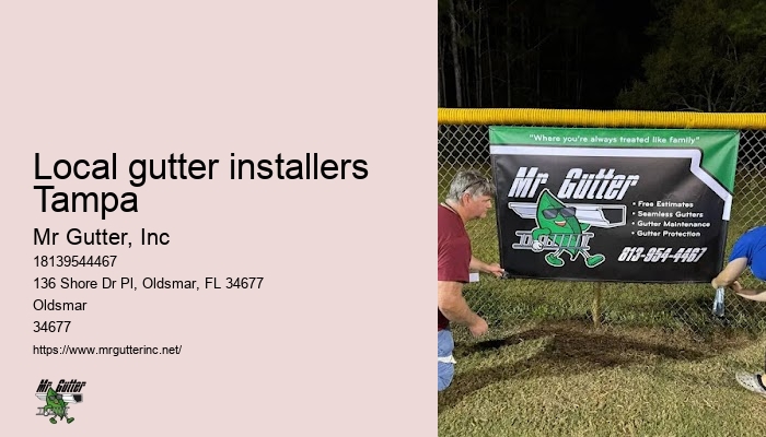 Gutter maintenance schedule Local gutter installers Tampa