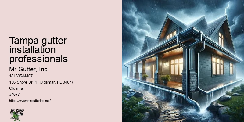 Gutter installation for apartments Tampa gutter installation professionals