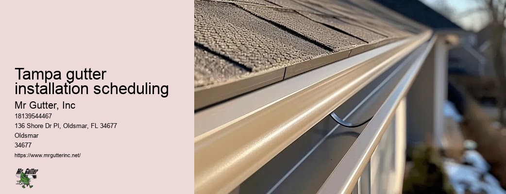 Leaf Guard Gutter Tampa gutter installation scheduling FL