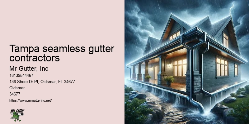 Gutter installation company near me Tampa seamless gutter contractors