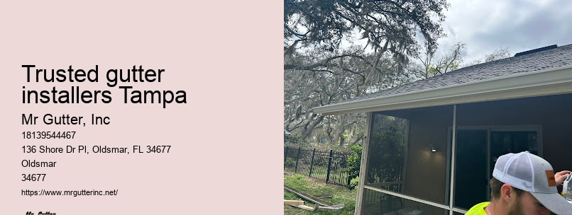 Trusted gutter installers Tampa gutter installation satisfaction