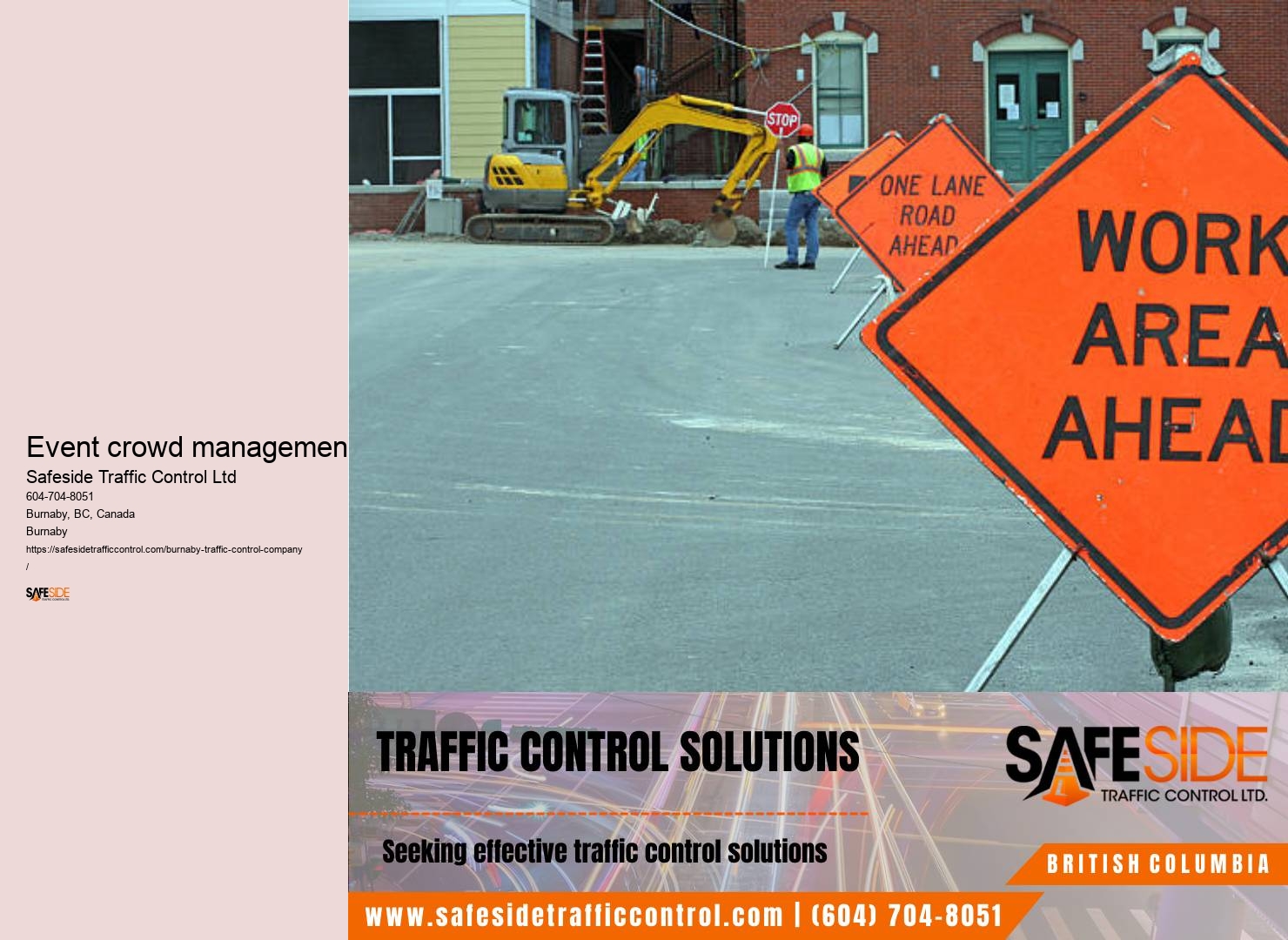 Online traffic control training Burnaby
