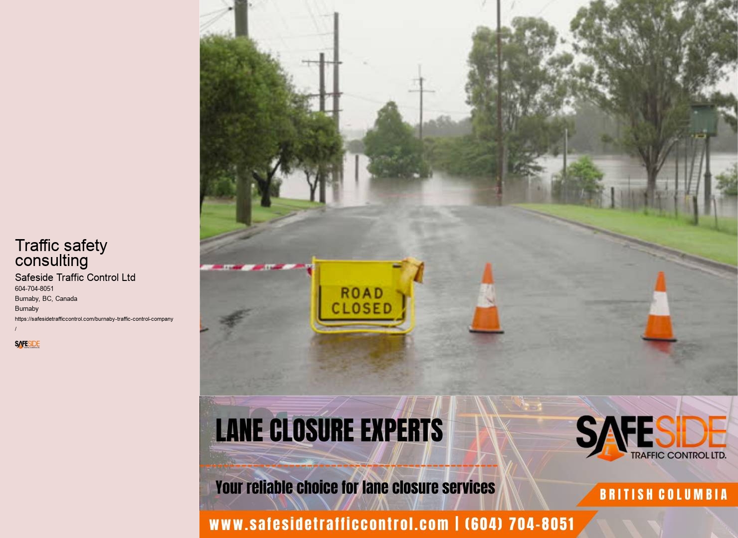 Burnaby traffic cones repair and maintenance