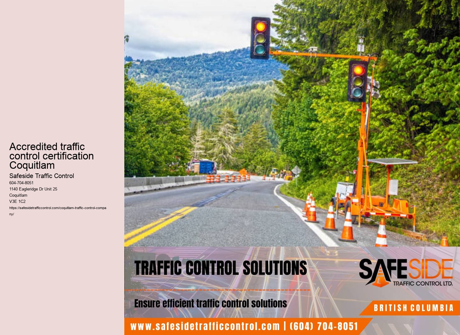 Effective traffic control training Coquitlam