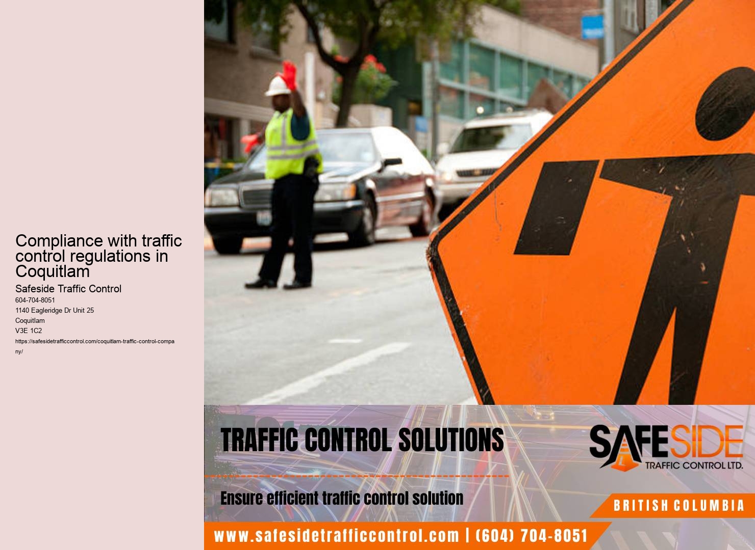 Lane closures in Coquitlam