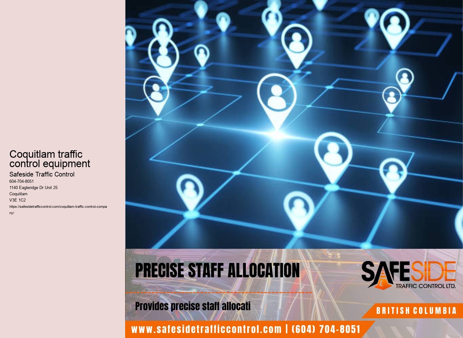 High-performance traffic control equipment in Coquitlam