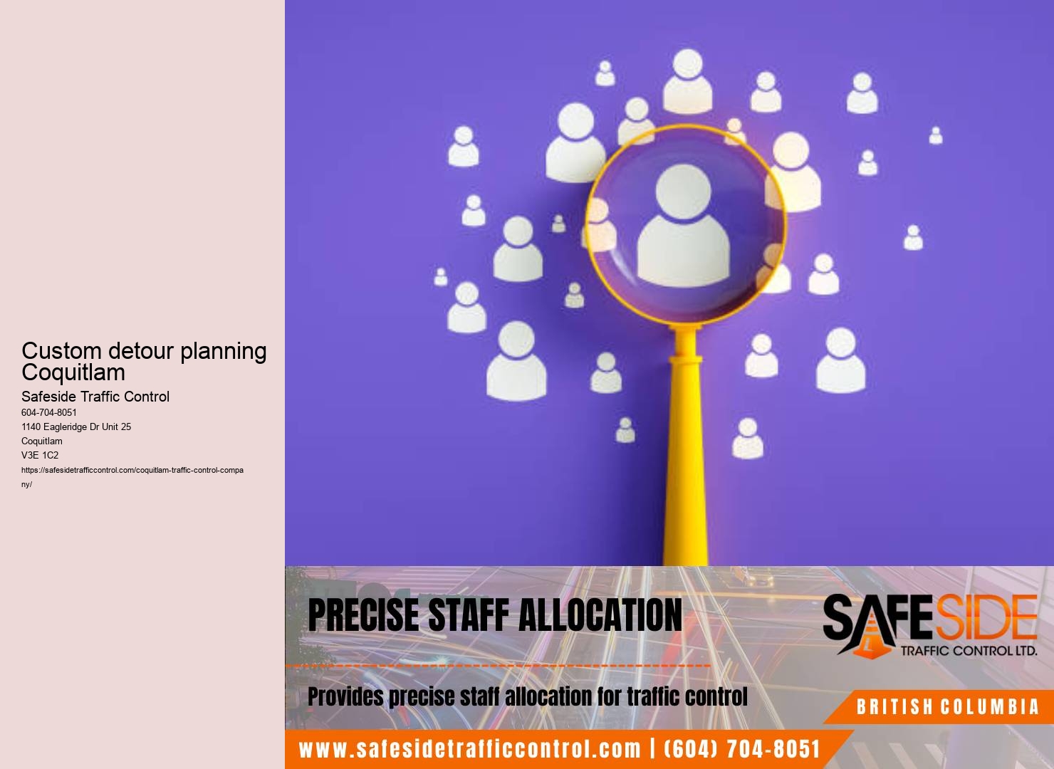 Coquitlam roadwork flagging services