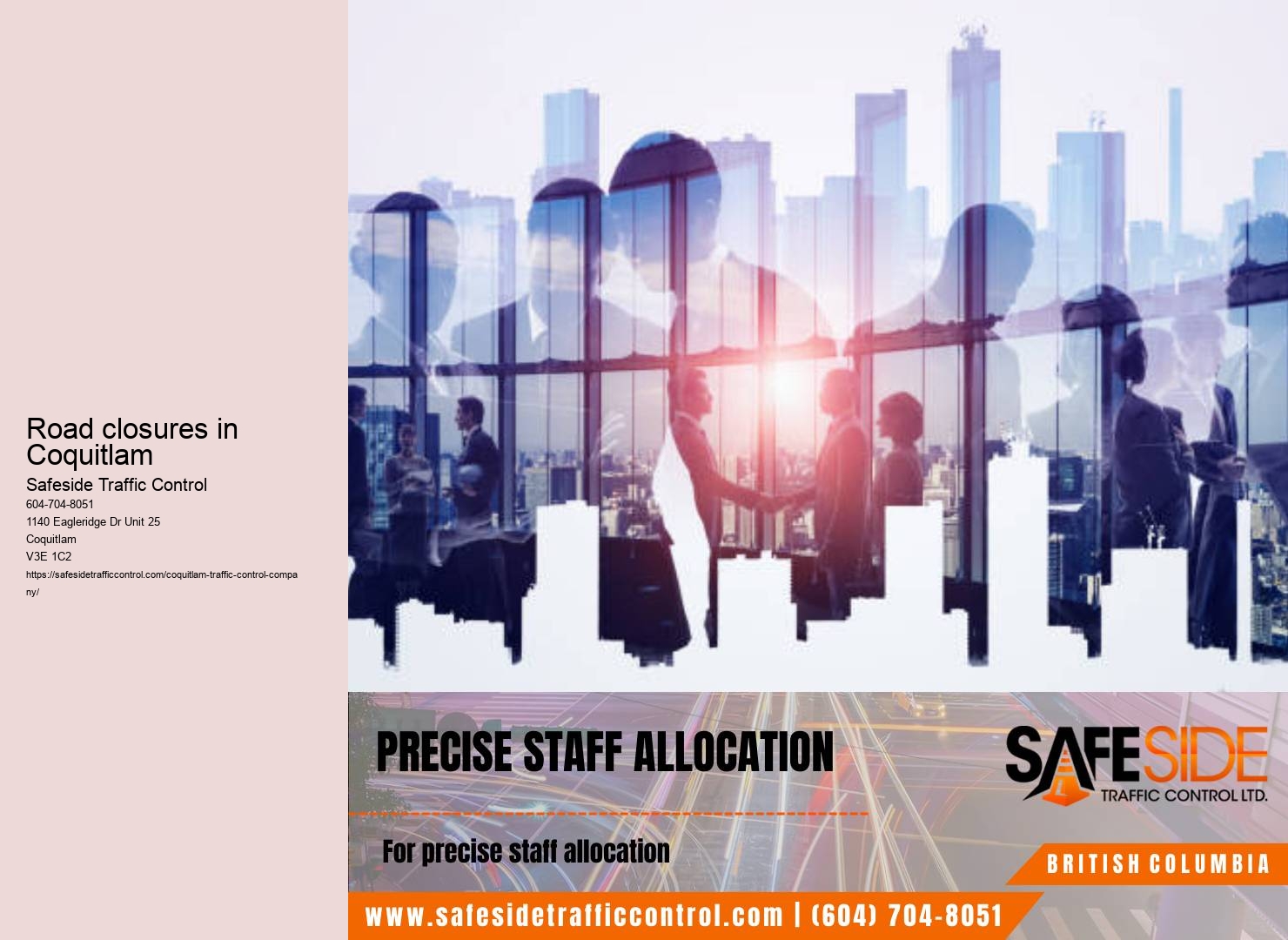 Coquitlam construction site safety equipment