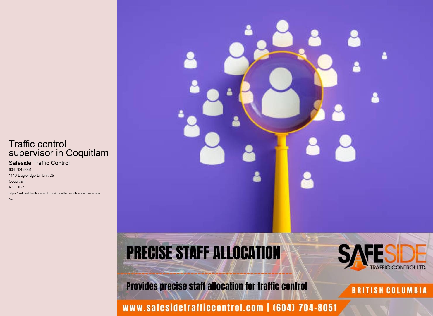 Coquitlam road closure management services