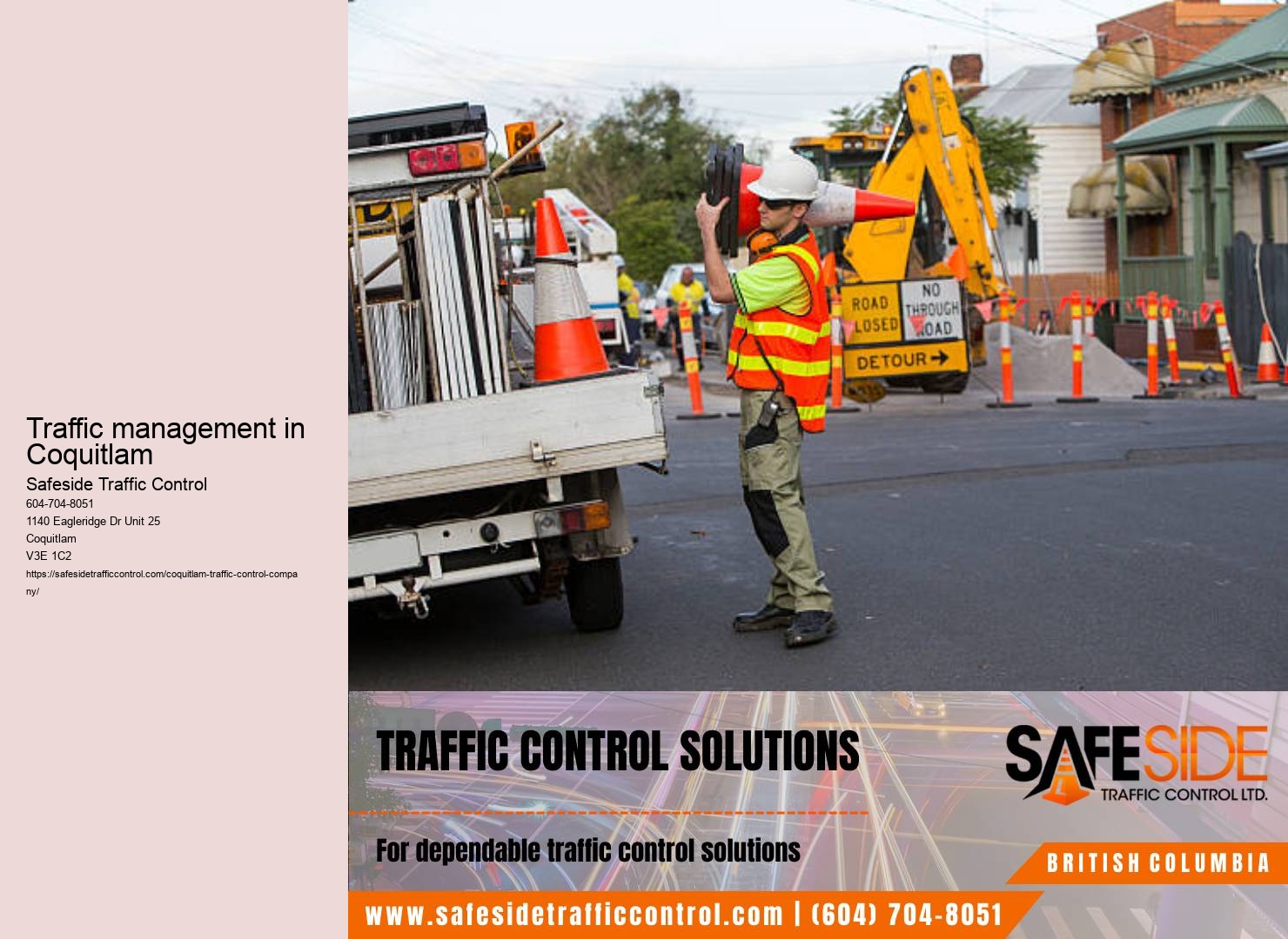 Coquitlam road closure coordination software