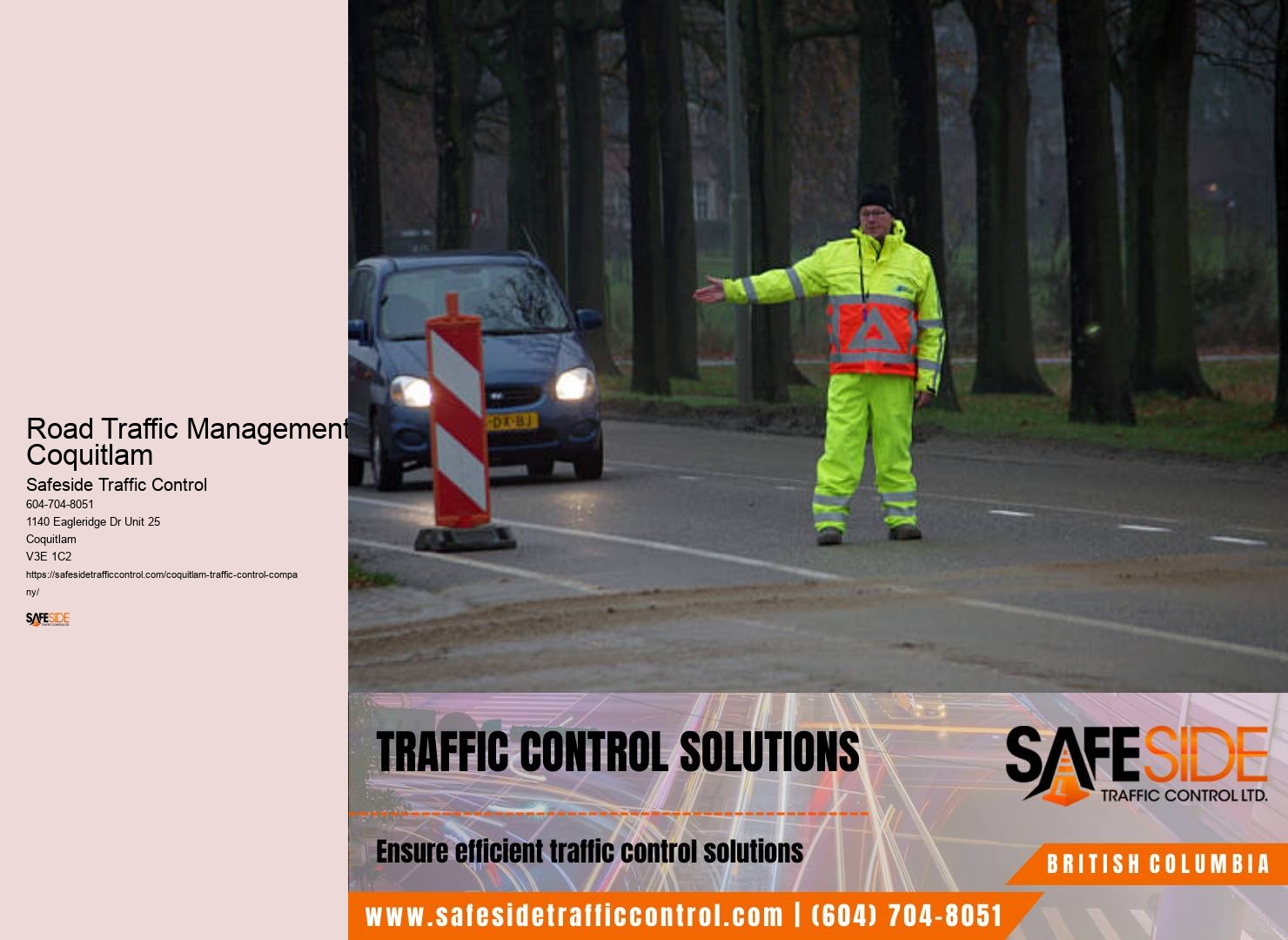 Road Traffic Management Coquitlam Certified Road Flaggers