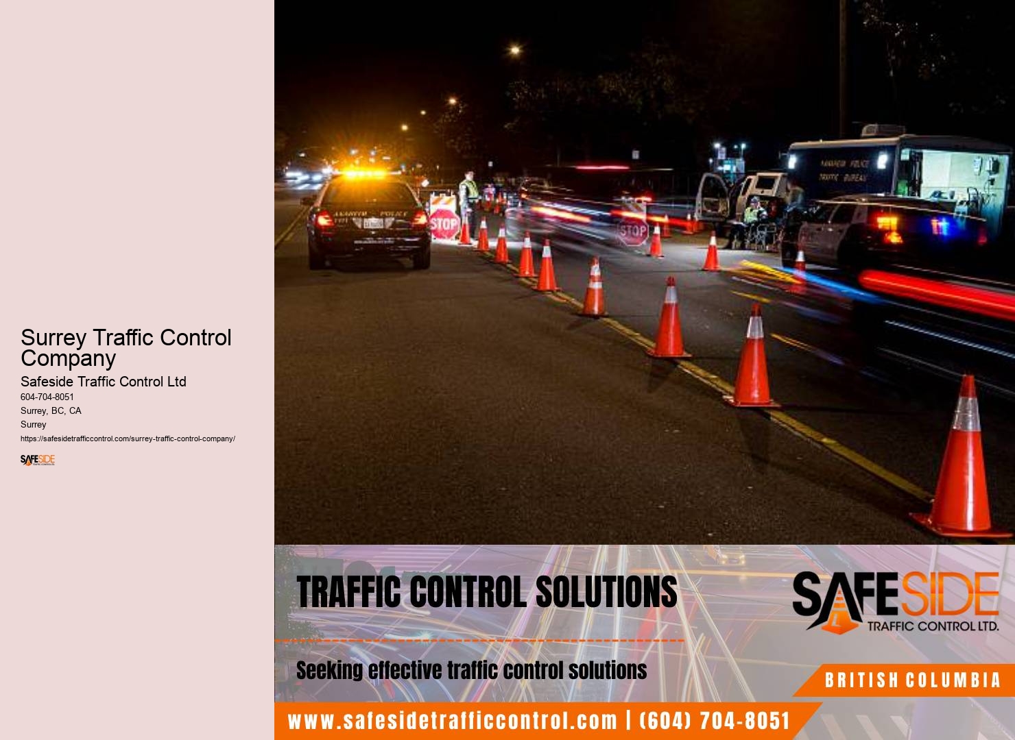 Surrey traffic control company