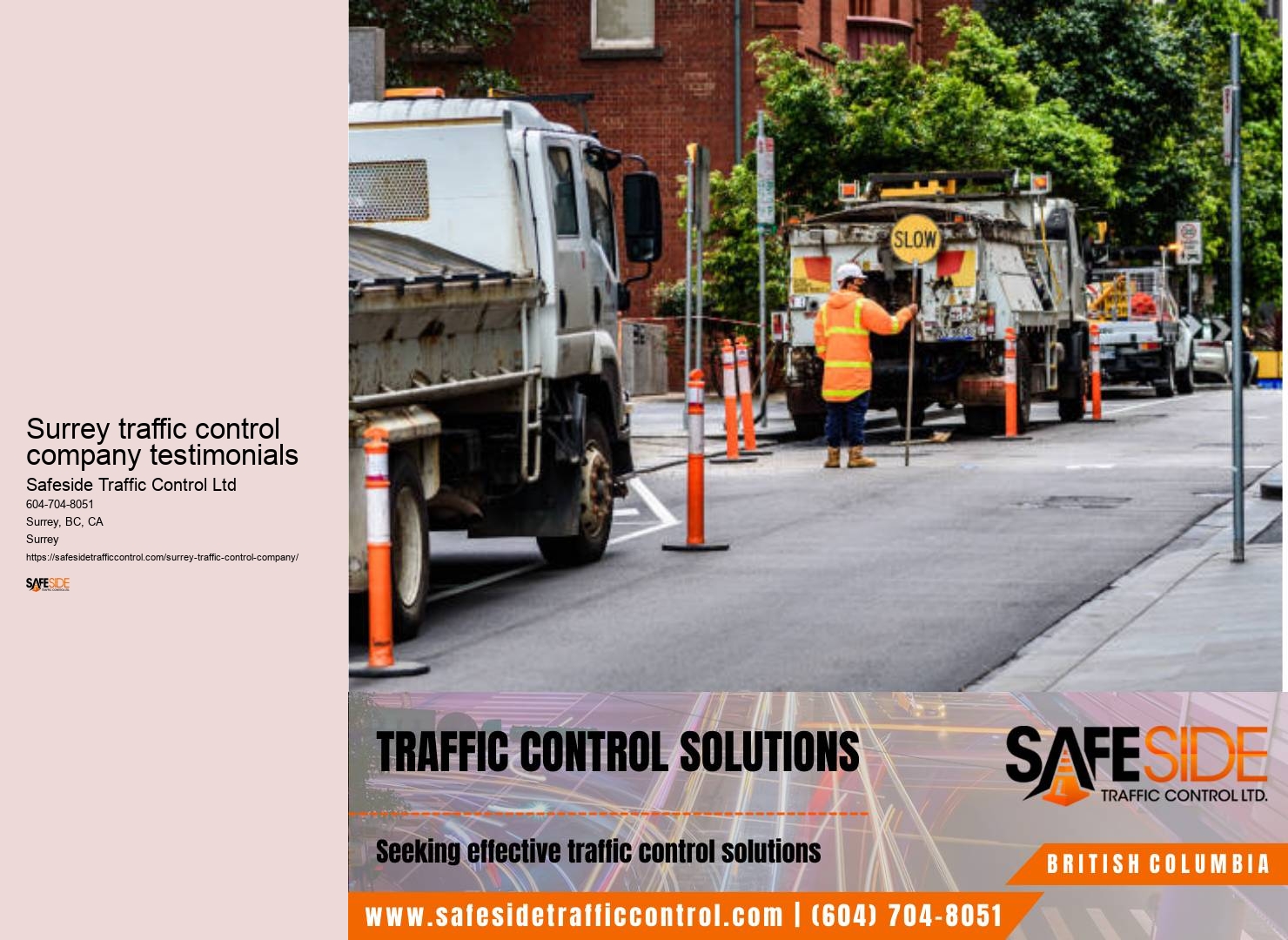 Surrey traffic control permit solutions