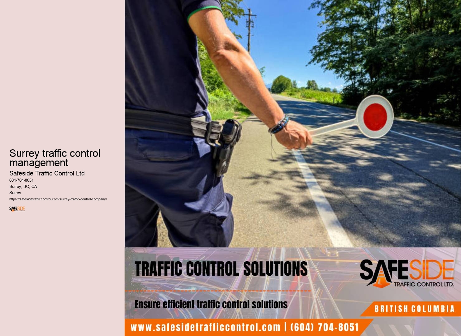 Surrey traffic control technology